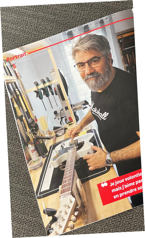 Article de presse consacré à Antony Ferrante, luthier